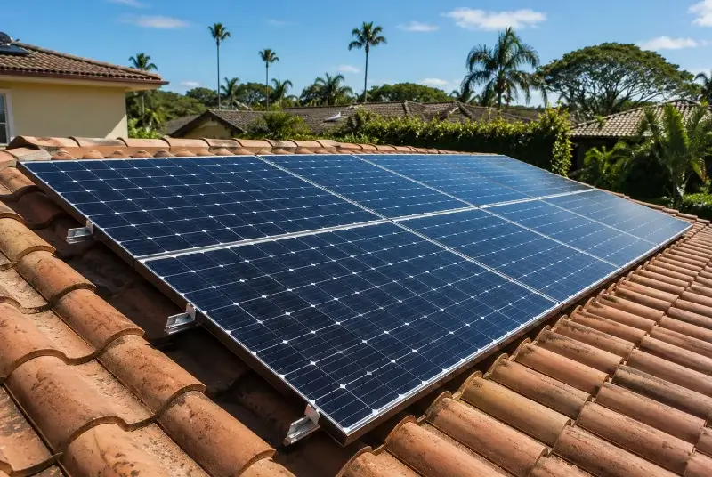 Installation de panneaux solaires à Saliès